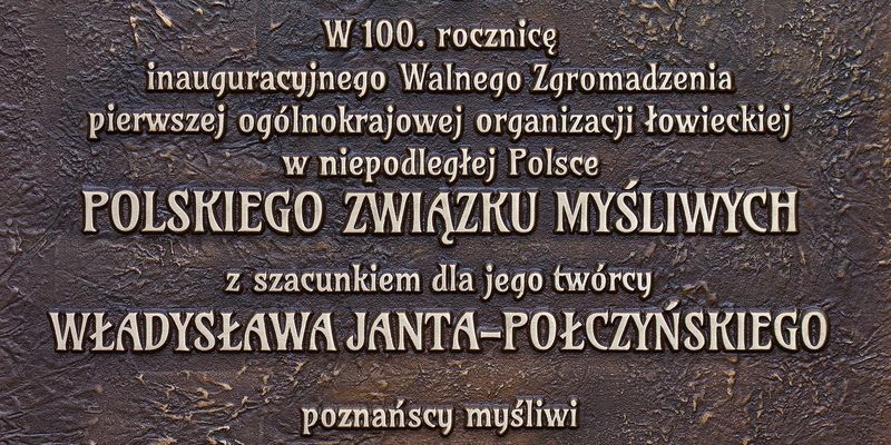 100 lat temu powstał Polski Związek Myśliwych