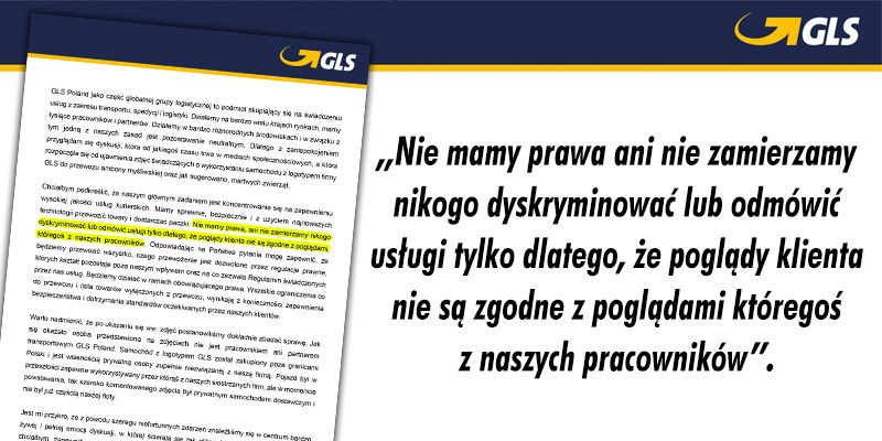 GLS odpowiada na pytania Porozumienia Organizacji Łowieckich