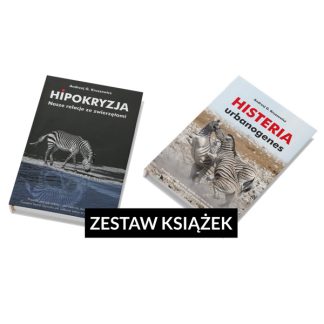 Komplet książek Hipokryzja + Histeria - Andrzej G. Kruszewicz
