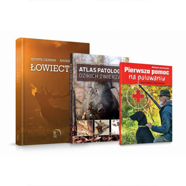 Komplet książek dla myśliwych