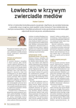 Łowiectwo w krzywym zwierciadle mediów