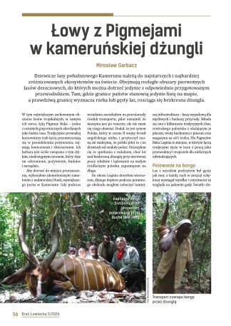 Łowy z Pigmejami w kameruńskiej dżungli