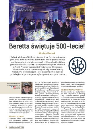 Beretta świętuje 500-lecie!