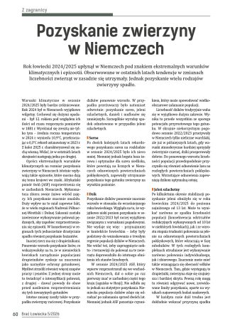 Pozyskanie zwierzyny w Niemczech