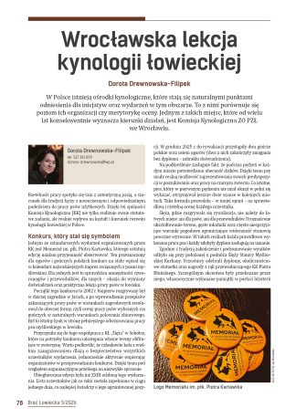 Wrocławska lekcja kynologii łowieckiej