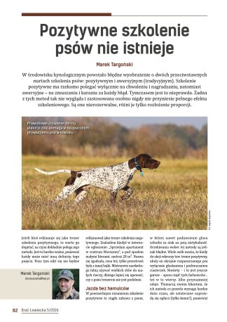 Pozytywne szkolenie psów nie istnieje