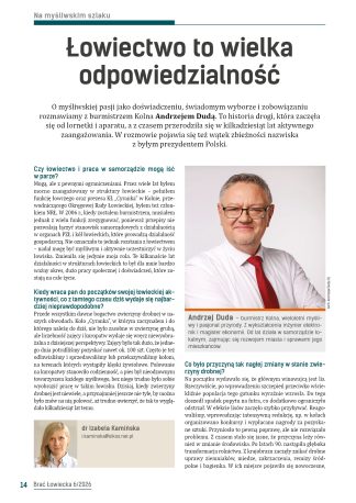 Łowiectwo to wielka odpowiedzialność