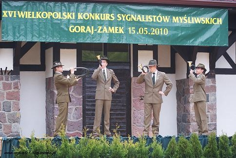 Wielkopolski Konkurs Sygnalistów Mysliwskich.