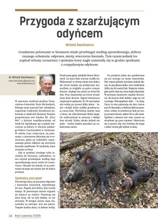 Przygoda z szarżującym odyńcem