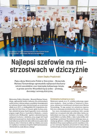 Najlepsi szefowie na mistrzostwach w dziczyźnie