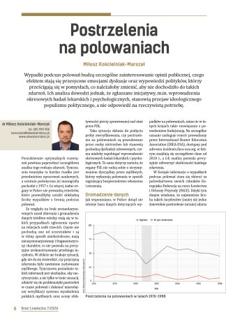 Postrzelenia na polowaniach