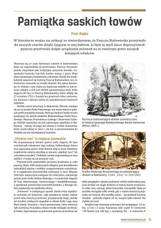Pamiątka saskich łowów