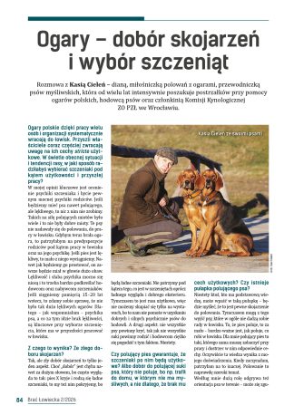 Ogary – dobór skojarzeń i wybór szczeniąt