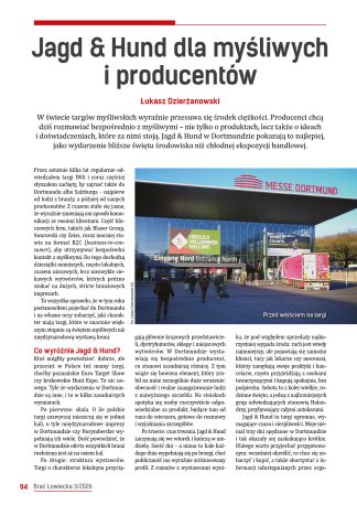 Jagd & Hund dla myśliwych i producentów