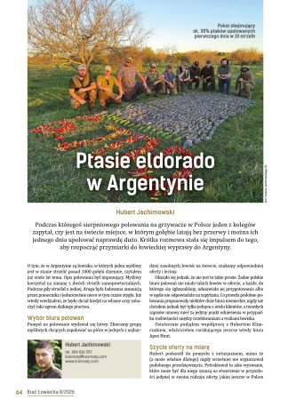 Ptasie eldorado w Argentynie