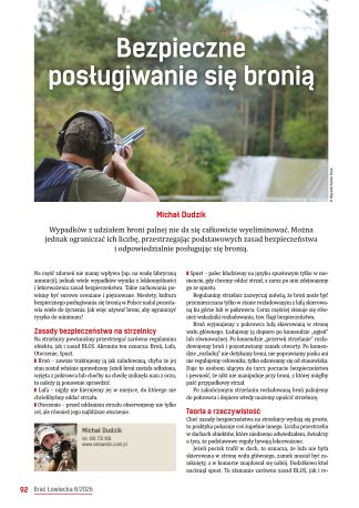 Bezpieczne posługiwanie się bronią