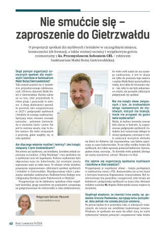 Nie smućcie się – zaproszenie do Gietrzwałdu