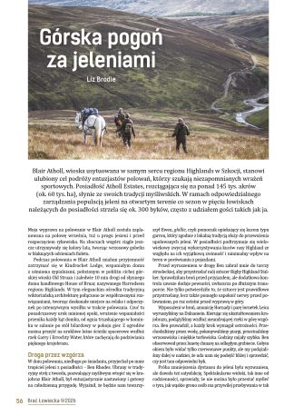Górska pogoń za jeleniami