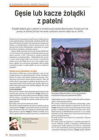 Gęsie lub kacze żołądki z patelni