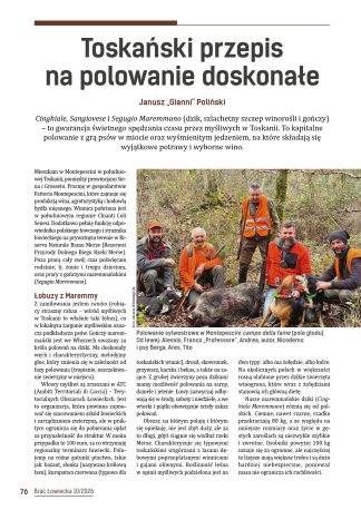 Toskański przepis na polowanie doskonałe