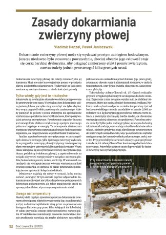 Zasady dokarmiania zwierzyny płowej